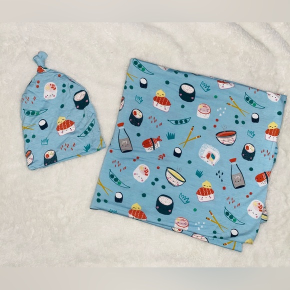 🍣LS Sushi Swaddle Set🍣 - Picture 2 of 3